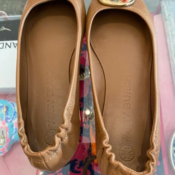 Tory Burch Reva Travel Ballet flats size 7